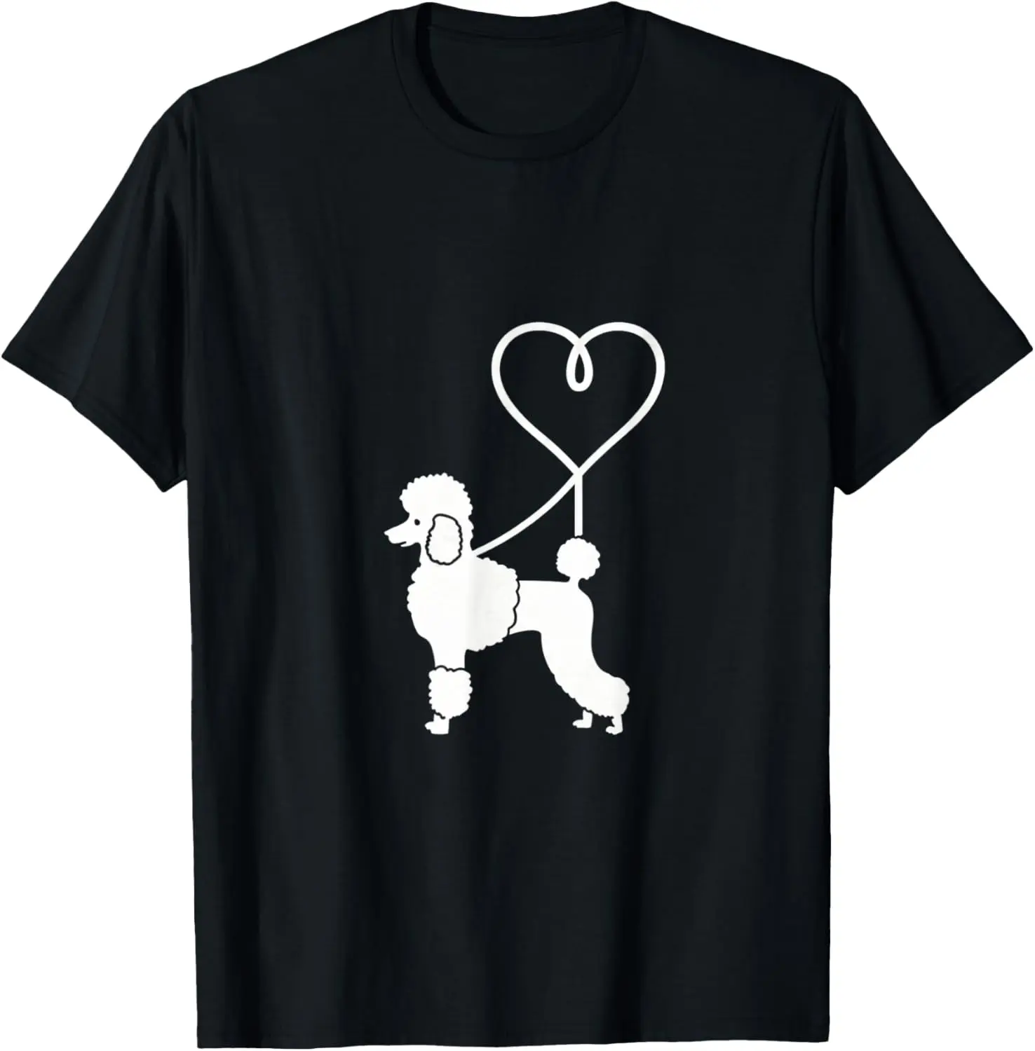 100%cotton Sock Hop 50s Costume Poodle Shirt Cute Poodle 1950's Heart T-Shirt Sock Hop Poodle Heart T-Shirt shirt  for  women Top Womenswear