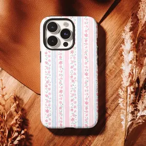 Love Shack Fancy Floral Phone Case, Coquette Girly Phone Cover fit  iPhone 17 16, 15, 14, 13, 12, 11 Pro Max ,Samsung S25 S24 S23 S22 Ultra L
