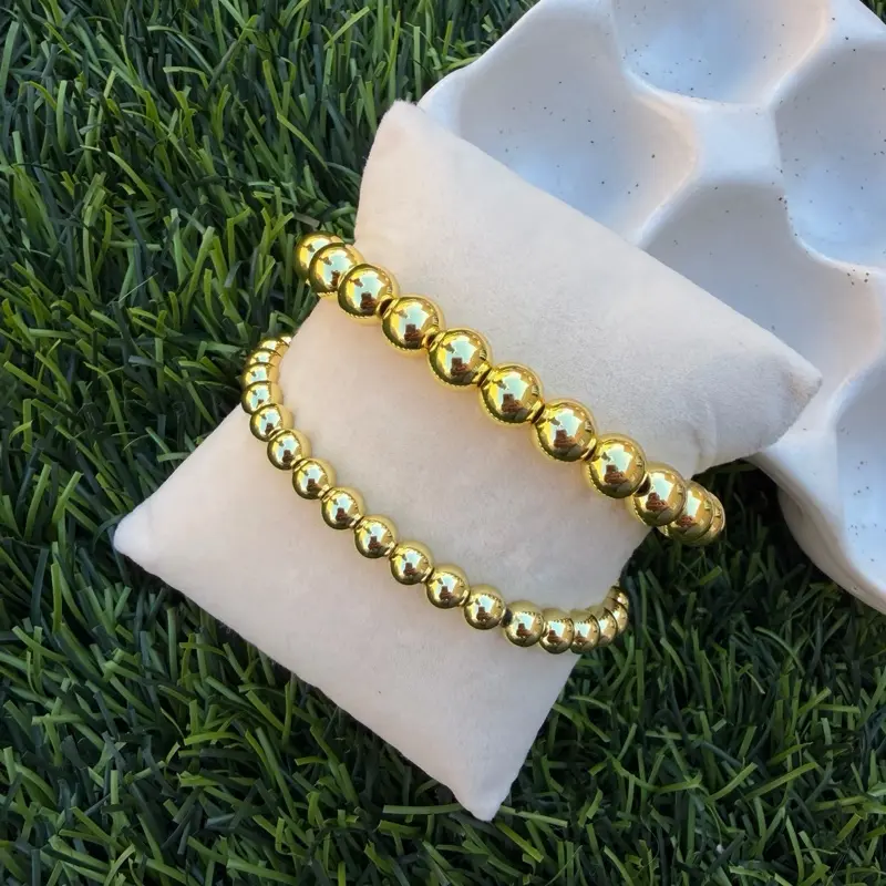 Stainless Steel Beads Bracelet - Durable and Stylish