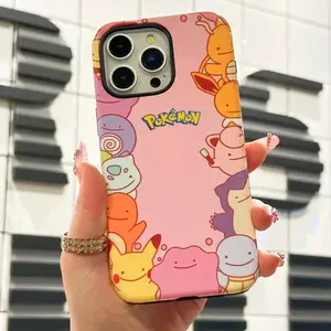 Kawaii Cartoon Anime Phone Case for iPhone 17 16 15 14 13 12 11