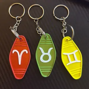 Zodiac Sign Keychains
