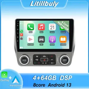 Car Stereo for Chevy Camaro 2010-2015 touch screen has Android Auto Wireless Carplay, Bluetooth WIFI supports GPS Navigation