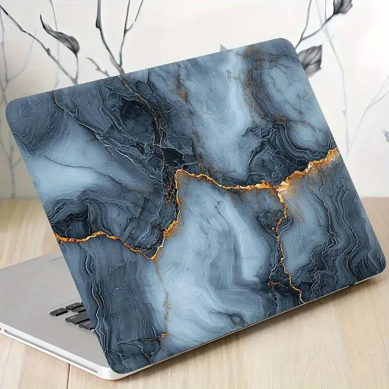 Marble Pattern Laptop Sticker, Self Adhesive Removable Laptop Decal, DIY Decorative Sticker for Laptop, Car, Phone, Computer, Laptop Accessories