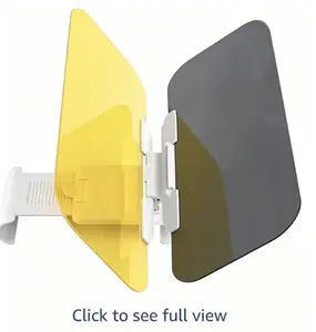 Car Sun Visor Tac Extension, 2 in 1 for Day and Night Anti-Glare, Anti Dazzle and Anti UV HD Automobile Windshield Visor by Mobi Lock Sun Shade Film Car Accessories