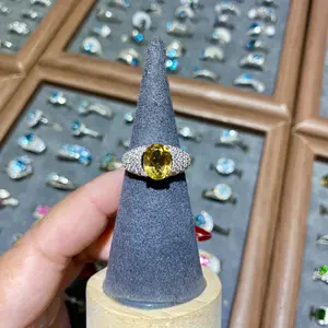 Fortune Citrine Ring S925   Silver