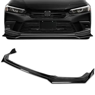 Type R Style Front Bumper Cover W/Grille W/Lip For 16-21 Honda Civic Type R Style Front Bumper Cover W/Grille W/Lip For 16-21 Honda Civic