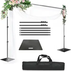 2* 3m Iron Plate Gantry Background Stand Photo Background Live Streaming Shooting Props