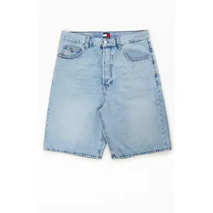 Tommy Jeans Men's Theo Medium Blue Baggy Shorts
