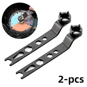 2-Piece Six-In-One Four-Claw Angle Grinder Wrench Set, Adjustable Metal Grinding Tool for Model Xinghao Jit239, Ca Prop-65 Compliant