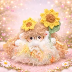 LIVE ONLY Handmade Crochet Figure Keychain Collectibles - Adorable Cactus & Flower Pot Designs - Premium Acrylic Cotton Yarn Cute