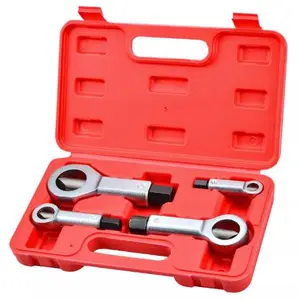 4PCS Professional Nut Splitter Set | Heavy Duty Nut Splitter Breaker Cracker, Remove Broken Damaged and Corroded Nuts with Ease