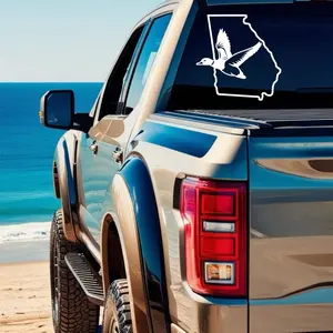 Georgia state Duck Decal for Car Yeti Cup Cooler or Any Hard Surface Awesome Design Perfect for Vehicle Personalization