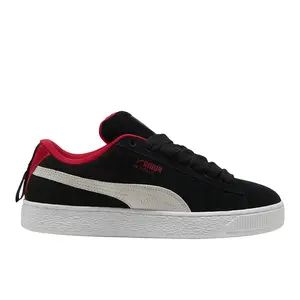 PUMA Mens Scuderia Ferrari Suede Xl Lace Up Sneakers Shoes Casual - Black