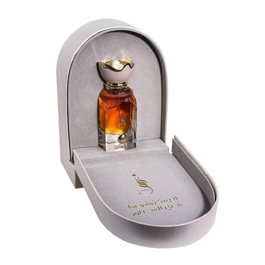 Ahmed Al Maghribi Zumar Eau De Parfum 60ML | Saffron, Pear, Red Berries, Kinam Oud, Bulgarian Rose, Brown Sugar, Cacao & White Musk | Unisex Long-Lasting Fragrance