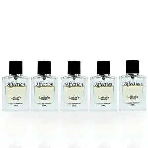Affection EDP 20ML (0.6 OZ) By Lattafa Pride | Travel Size, Fragrance Miniatures. (PACK OF 5)