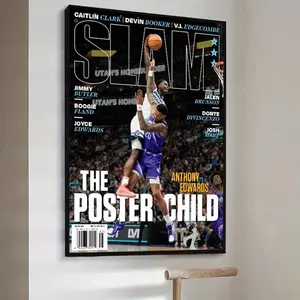 Anthony Edwards Minnesota Timberwolves Slam Poster