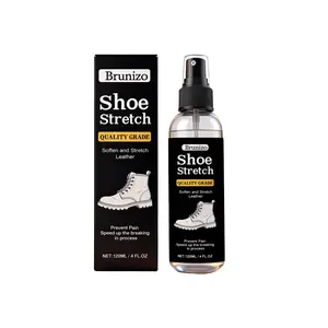 Shoe Stretch Spray Multi-Material Shoe Care Softening Comfort No Color Stain, Shoe Shine & Polish Solution, Ideal for Daily Use