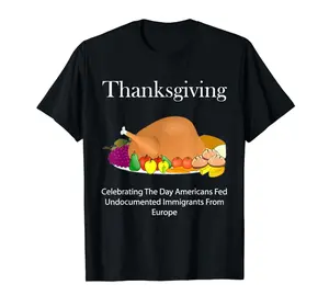Anti Thanksgiving T Shirt For Native American Indian