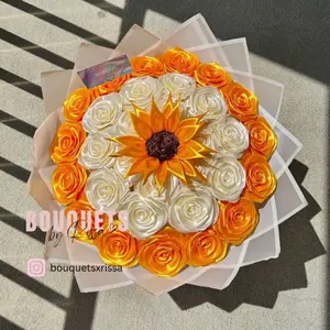 Sunflower Eternal Rose Bouquet