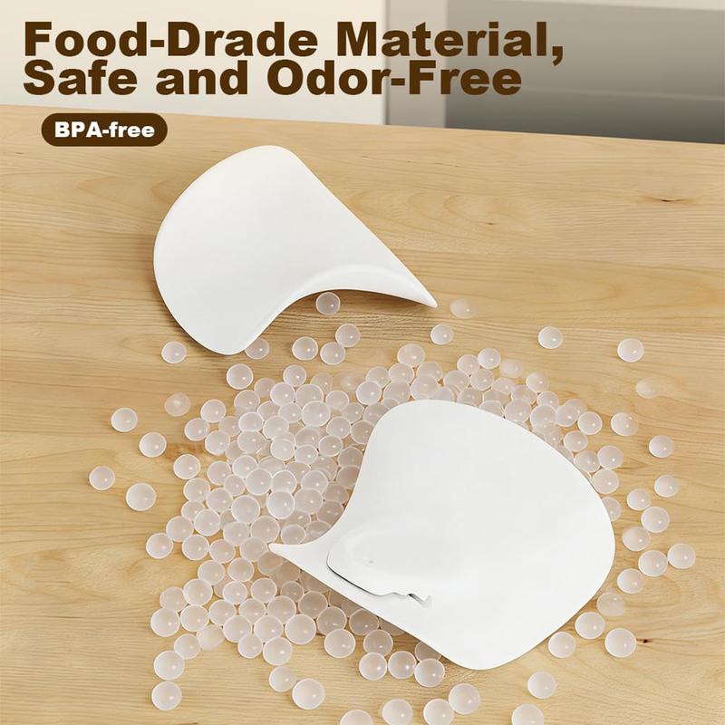 Silicone Flour Funnel for Tilt-Head Stand Mixers, Leak-Proof Clip-On Funnel, Fits All Stand Mixers, Prevents Spills and Messes, Dishwasher-Safe Baking Tool, for Liquid and Both Flour Silicone Flour Funnel for Tilt-Head Stand Mixers, Leak-Proof Clip-On Funnel, Fits All Stand Mixers, Prevents Spills and Messes, Dishwasher-Safe Baking Tool, for Liquid and Both Flour