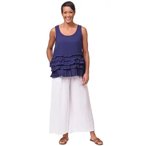 FINAL SALE VCG648 Cara Tank in Navy*