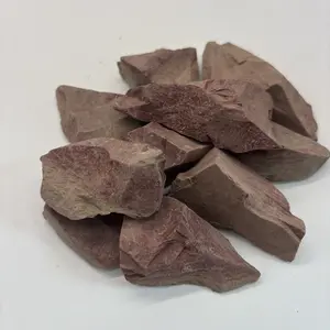 Blueberry Color Kaolin Clay Lumps & Chunks, 7oz (200g); 100% Natural, No Additives, Hard Brittle, Slightly Sticky When Wet