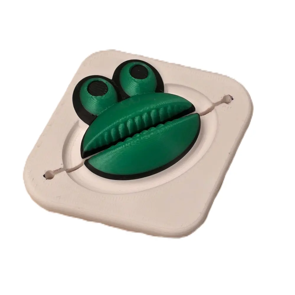 Frog toothpaste squeezer, 3d printed Frog toothpaste squeezer, 3d printed