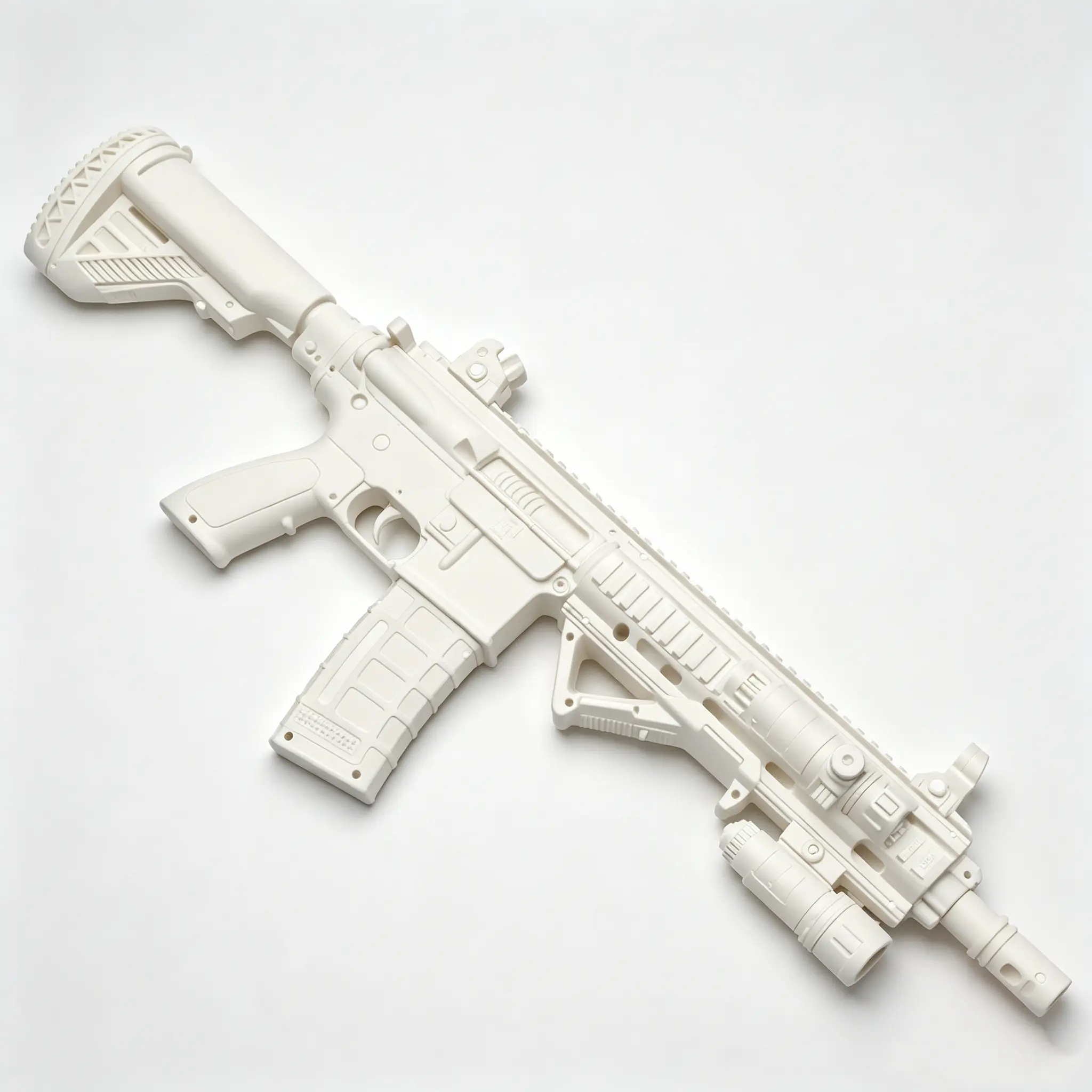 84CM hk416 electric toy Blaster, fun toy, non removable orange muzzle