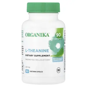 Organika L-Theanine, 225 mg, 90 Vegetarian Capsules