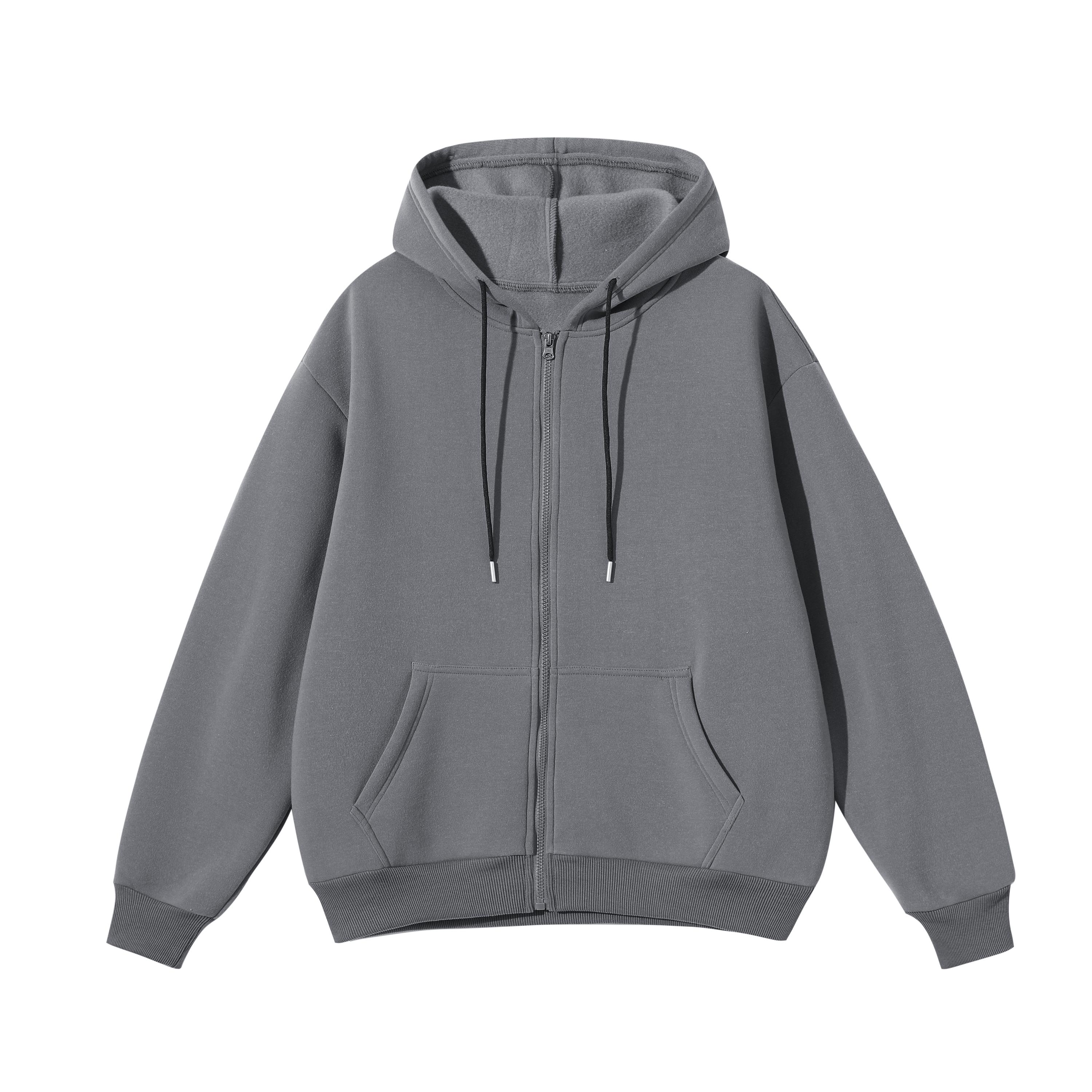 Men’s 3-Pack Zip-Up Hoodies - Plain, Longsleeve, Loose Fit Fleece Hooded Sweatshirts/Jackets, Casual Fit Outerwear, Athleisure Wear, Basic Athletic Tops for Gym Workouts, Everyday Outfits