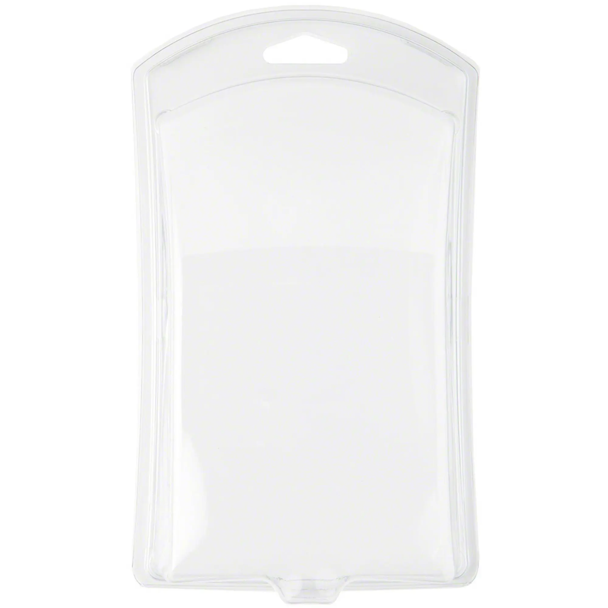 Collecting Warehouse Clear Plastic Clamshell Package / Storage Container, Curved Front, 7.75" H x 4.63" - 4.69" W x 2.38" D