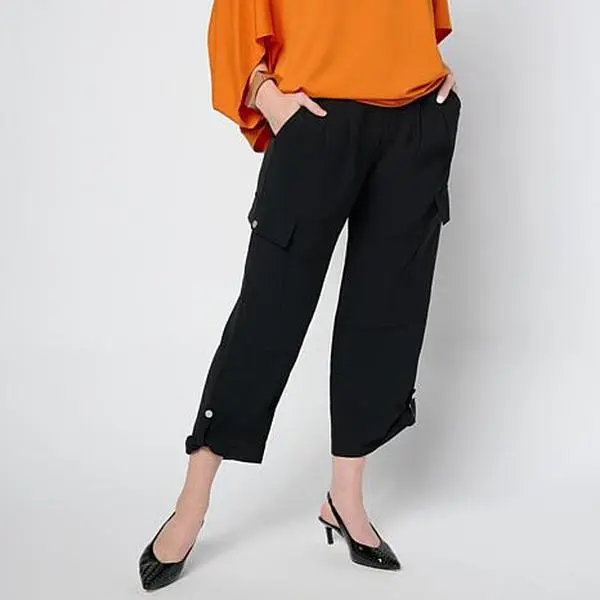 MarlaWynne WynneLayers Convertible Cropped Cargo Pant