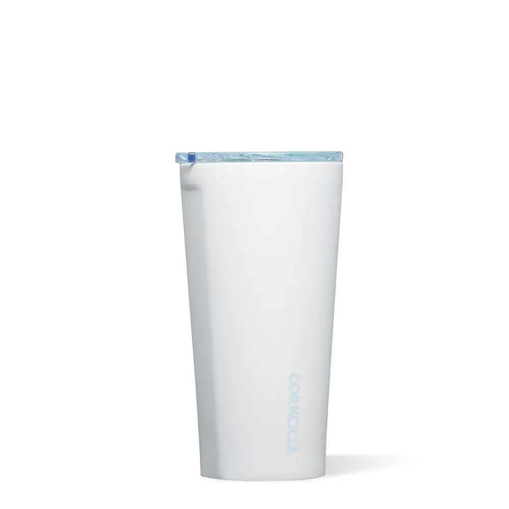 Reusable Vacuum Insulated Tumbler Cup - Body-Safe Non-Toxic Kitchenware Drinkware with Removable Silicone Lid, Handygrip, Airtight Seal, Washable Construction, Elegant Design, Beverage Chiller for Travel