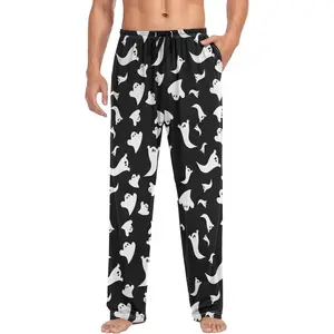 Men's Pajama Pants Super Soft Sleep Lounge Pants Pjs Bottoms with Pockets Loungewear Menswear 95% Polyester 5% Spandex Elastic Waistband Big Pockets Casual Nightwear Elastic Modal Long