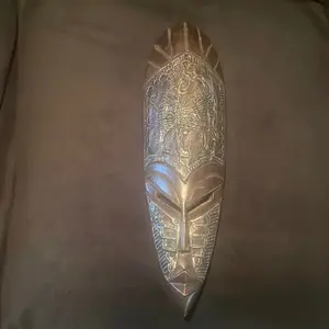 Ghanaian Sankofa Mask - Authentic African Artisan Crafted Wooden Mask with Intricate Carvings for Cultural Decor