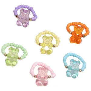 Gummy bear ring, Female, Birthday, Daily