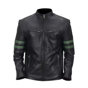 Men's Night Trooper Leather Jacket by Hide Crafts