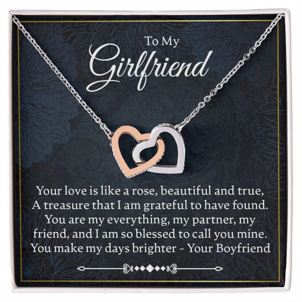 Cubic Zirconia Necklace, 18-Karat Gold Plated Solitaire Crystal Pendant for Adults, Anniversary Gift from Boyfriend with Adjustable Chain & Soft-Touch Box, Casual, Female