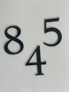 3D Wedding Table Numbers