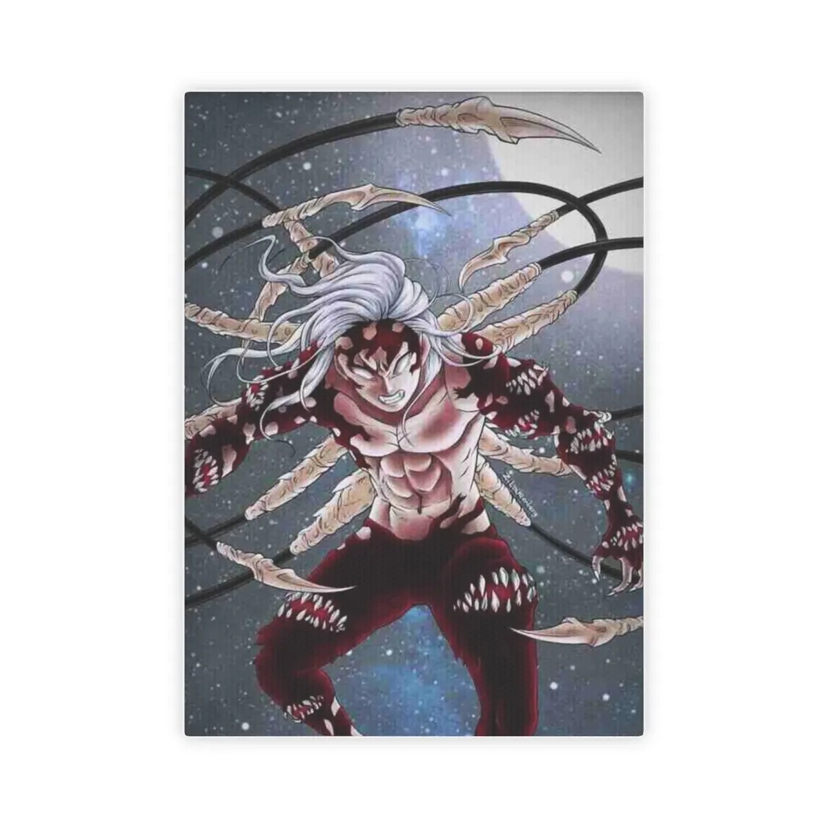 Muzan Final Form "Demon Slayer" Custom Photo Tile