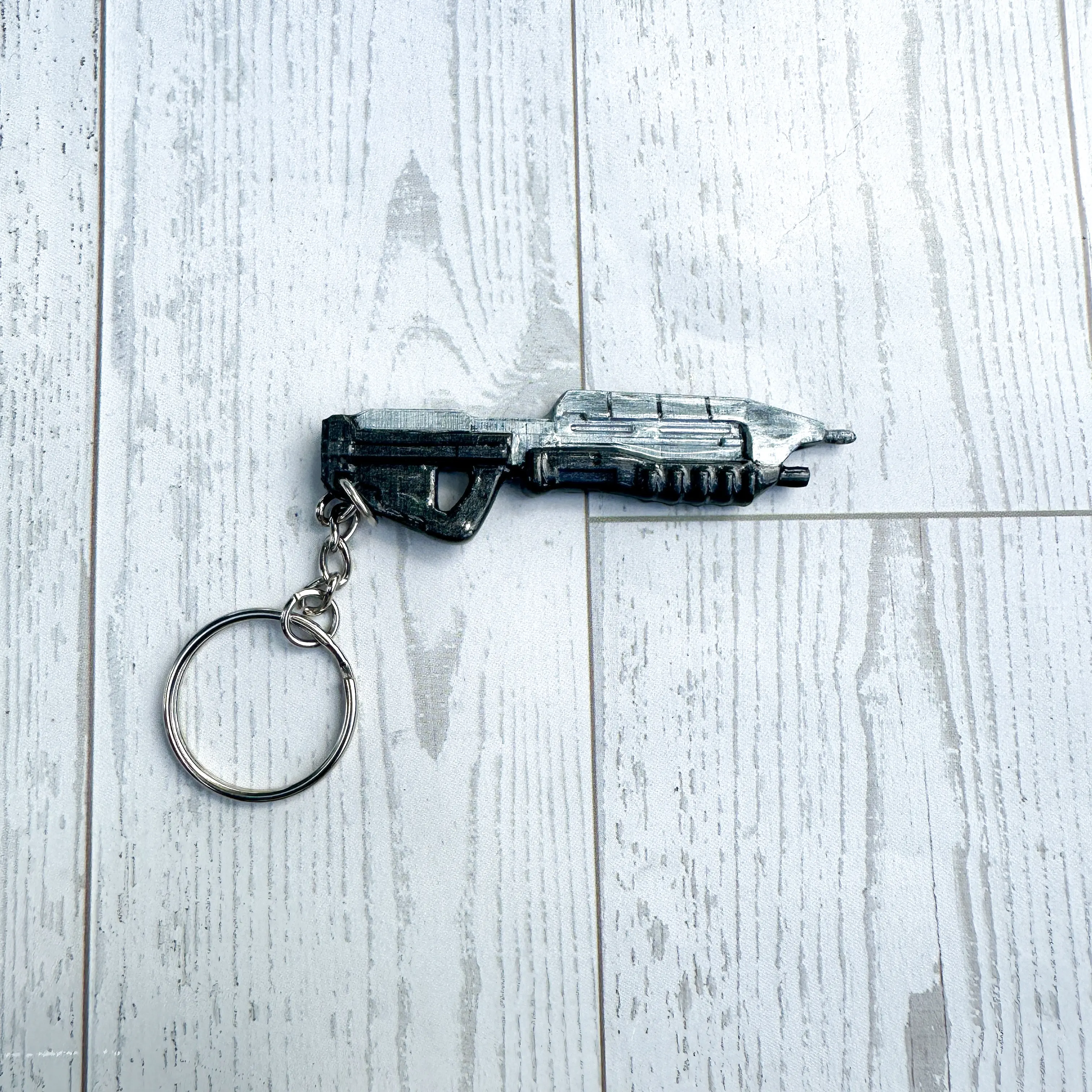 Mini SciFi Gun MA5B Keychain Inspired by Halo