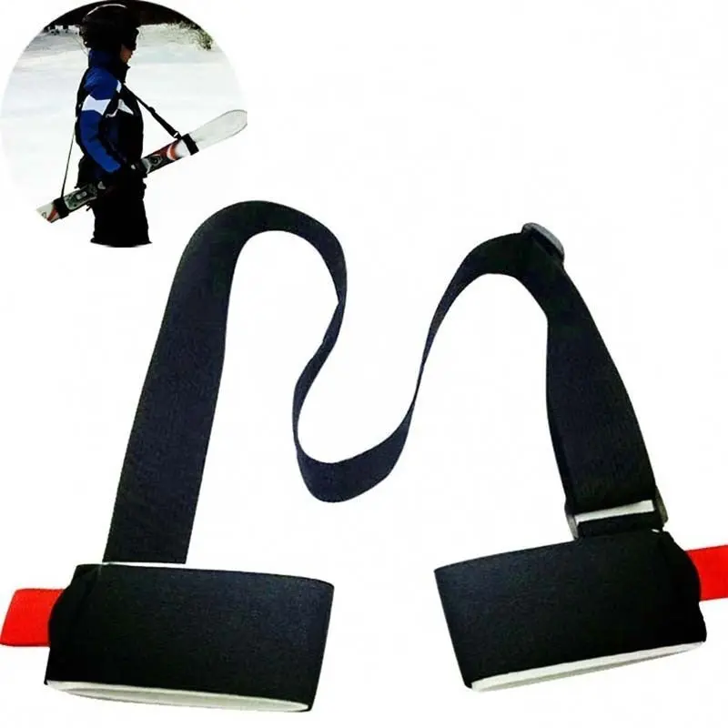 Portable Ski Straps Double Straps Ski Holder for Secure Ski Strapping