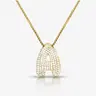 EVRY JEWELS Gold or Silver Plated Women's Hypoallergenic Adore Me Necklace