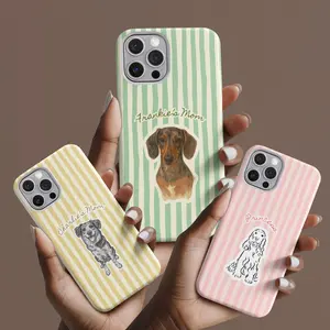 Custom Pet Portrait Phone Case: Personalized Dog Design