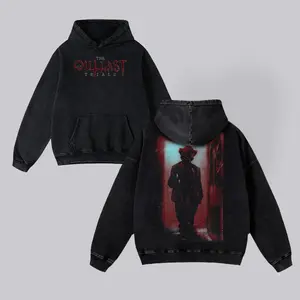 The Outlast Trials Vintage Wash Graphic Tee – Unisex Cotton Streetwear Tshirt, Horror Game Merch Hoodie/T-shirt Gift, Summer Mens long sleeve Clothing