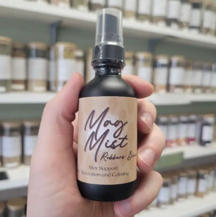Mag Mist: Robber's (Thieves) Blend Scent - Magnesium Chloride Mist for Sleep Support, Muscle Health, & Nervous System Balance
