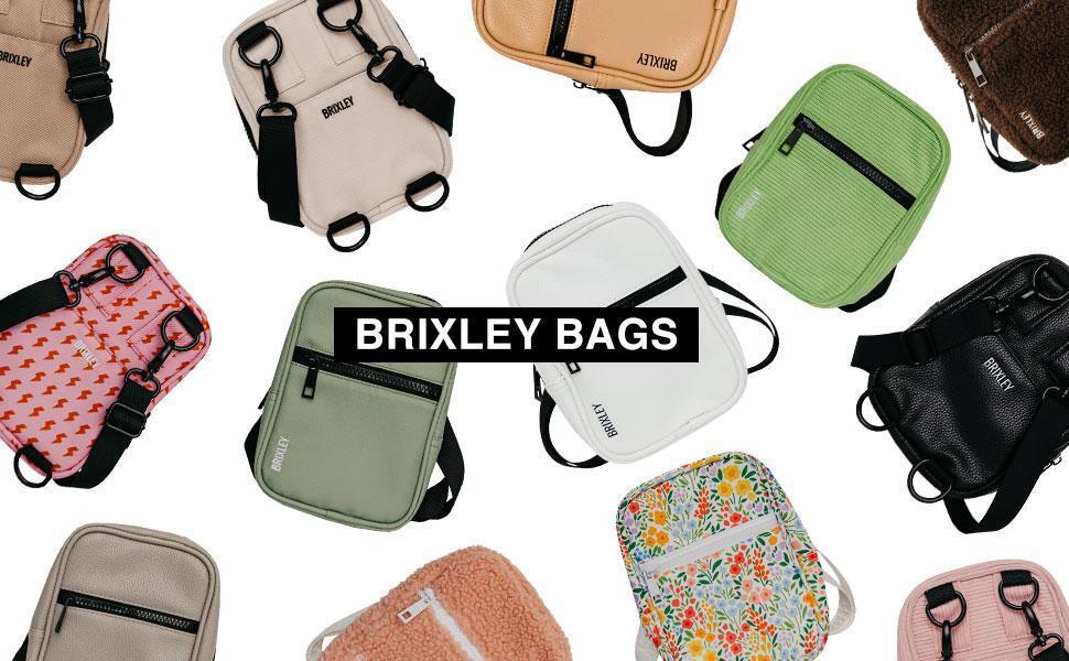 Brixley Crossbody Sling Bag – Travel Purse for Women, 9 Pocket Sling Pack, 5 Multi- Position Wear Fanny Pack for Everyday & Trips Brixley Crossbody Sling Bag – Travel Purse for Women, 9 Pocket Sling Pack, 5 Multi- Position Wear Fanny Pack for Everyday & Trips