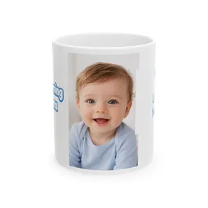 Custom Photo Baby Mug | Personalized Ceramic Mug, 11oz or 15oz* Send Photo After Purchase
