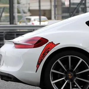 Car stickers, decorative decals, wheel arch and hub stickers, creative personalized scratch-covering waterproof stickers