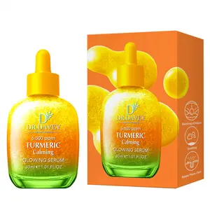 30ml DR.DAVEY Turmeric Calming Glowing Serum Facial Care Four Seasons Skincare Hydrating Moisturizing Facial Suitable for Men and Women Portable